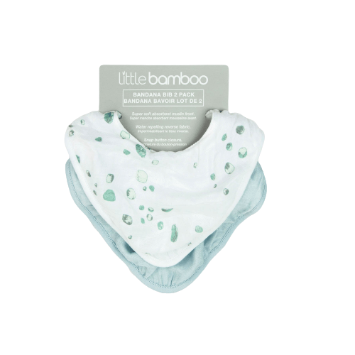 2 pack whisper bamboo bibs