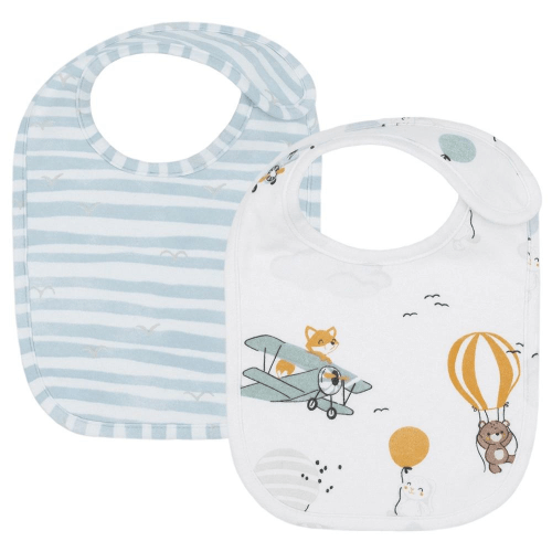 2 pack bibs up up and away