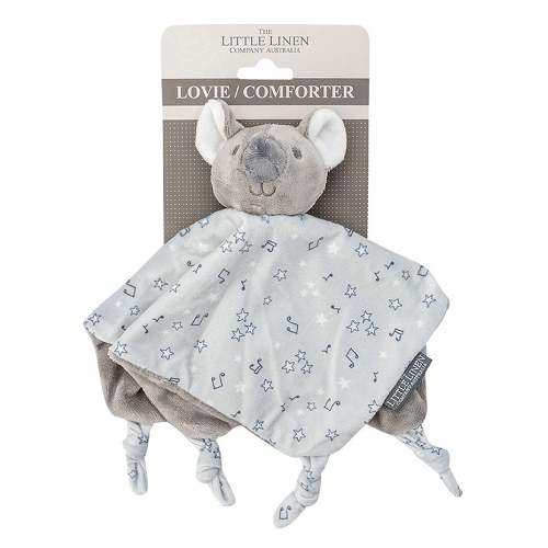 grey koala comforter