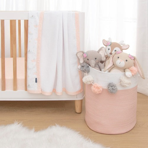 Cot waffle clearance blanket