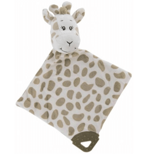 Safari Giraffe baby dou dou comforter with teether.